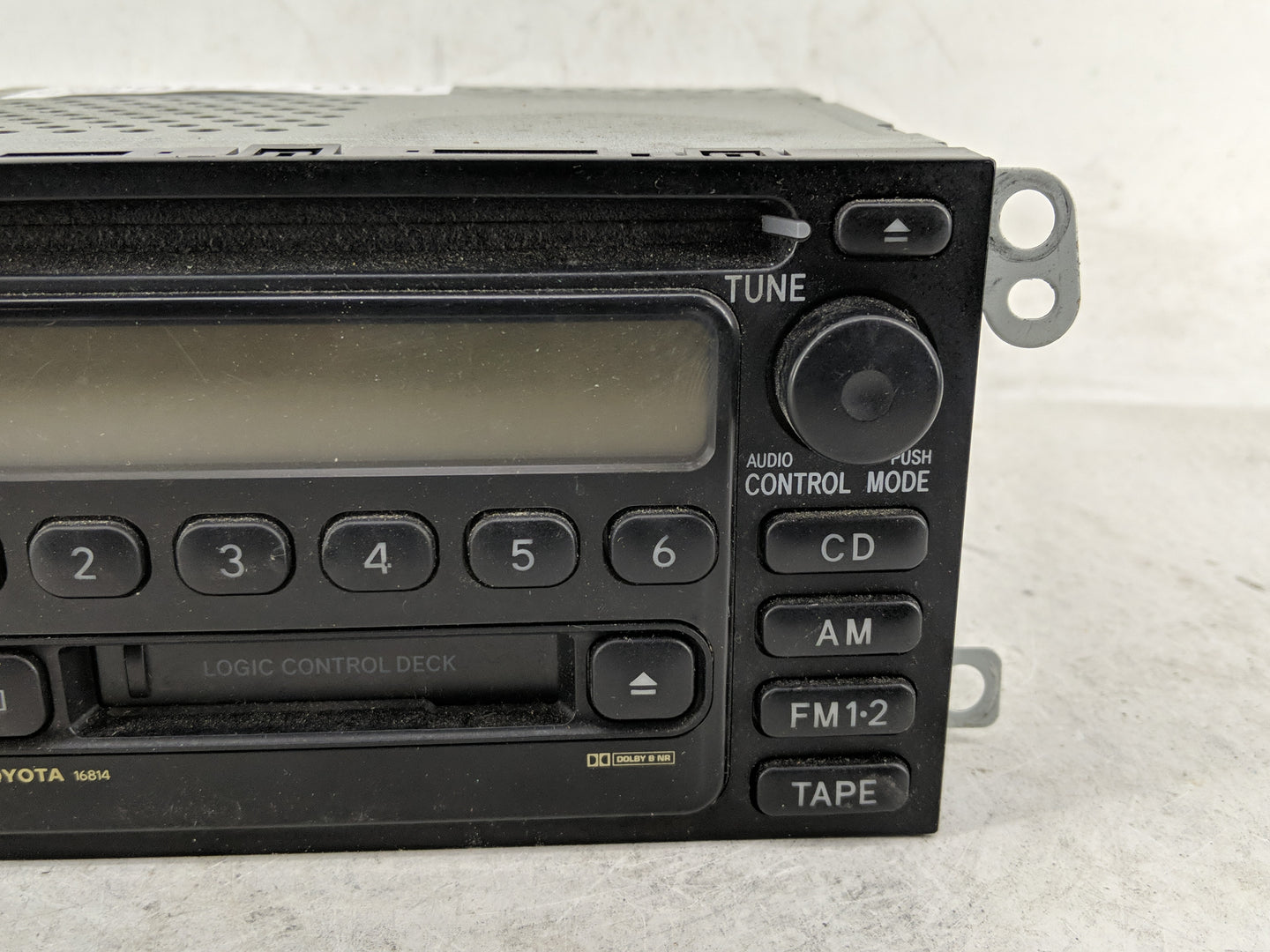 2000-2001 Toyota Camry Radio AM FM Cd Player Receiver Replacement P/N:86120-0C020 Fits Fits 1999 2000 2001 2002 2003 OEM Use