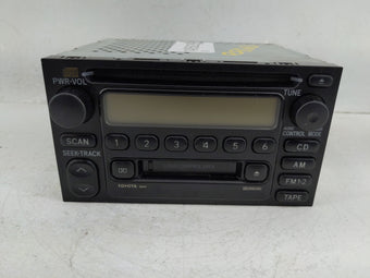 compare product 2000-2001 Toyota Camry Radio AM FM Cd Player Receiver Replacement P/N:861200c040 Fits Fits 1999 2000 2001 2002 2003 OEM Used Auto Parts