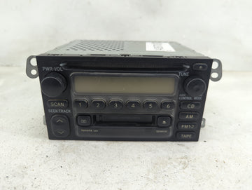 2000-2001 Toyota Camry Radio AM FM Cd Player Receiver Replacement P/N:86120-0C020 Fits Fits 1999 2000 2001 2002 2003 OEM Use