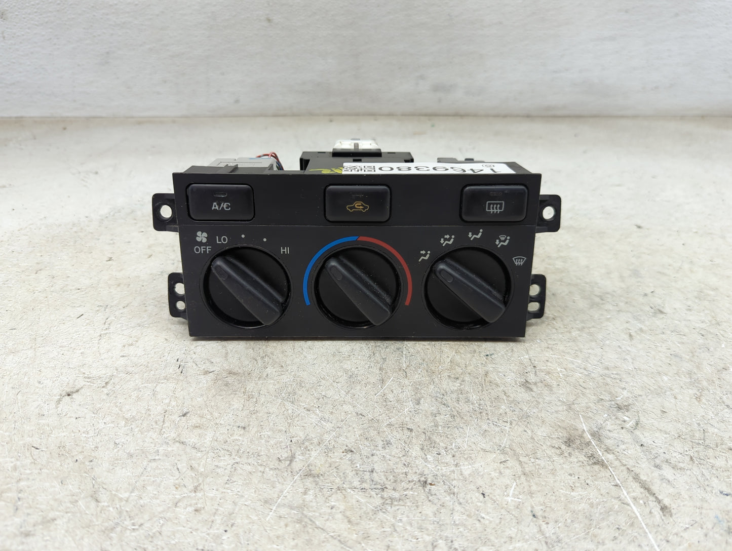 1999-2001 Toyota Camry Climate Control Module Temperature AC/Heater Replacement P/N:158926 Fits Fits 1999 2000 2001 OEM Used