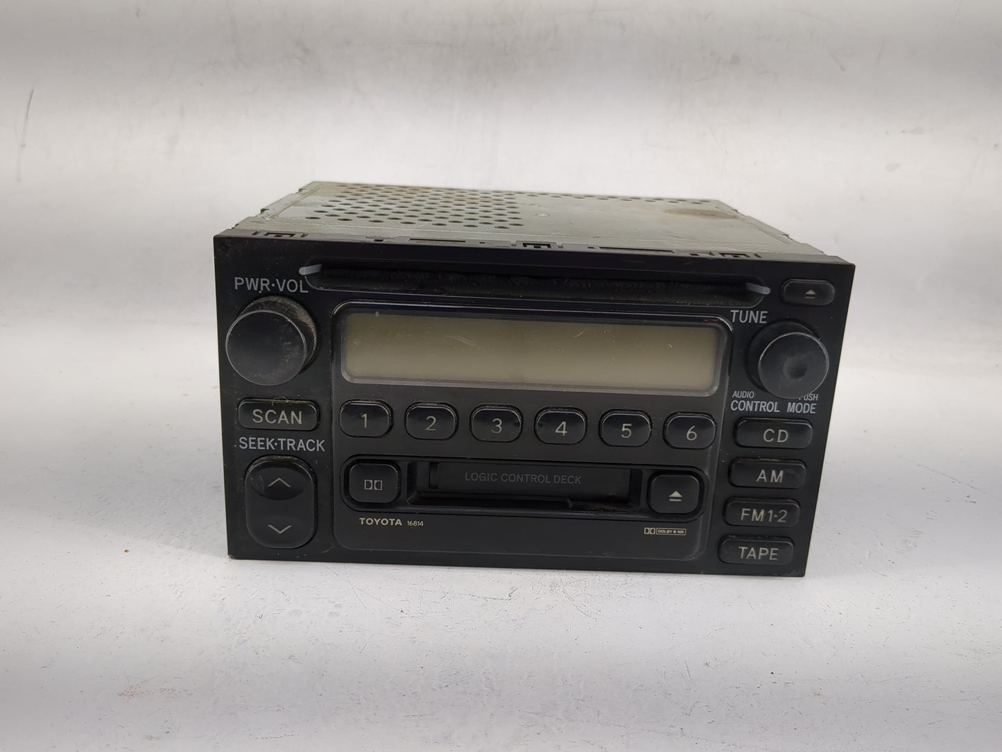 2000-2001 Toyota Camry Radio AM FM Cd Player Receiver Replacement P/N:86120-0C020 122000-18100101 Fits OEM Used Auto Parts -