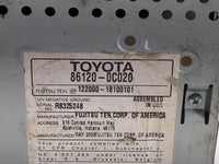 2000-2001 Toyota Camry Radio AM FM Cd Player Receiver Replacement P/N:86120-0C020 122000-18100101 Fits OEM Used Auto Parts -