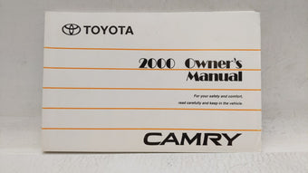 compare product 2000 Toyota Camry Owners Manual Book Guide OEM Used Auto Parts