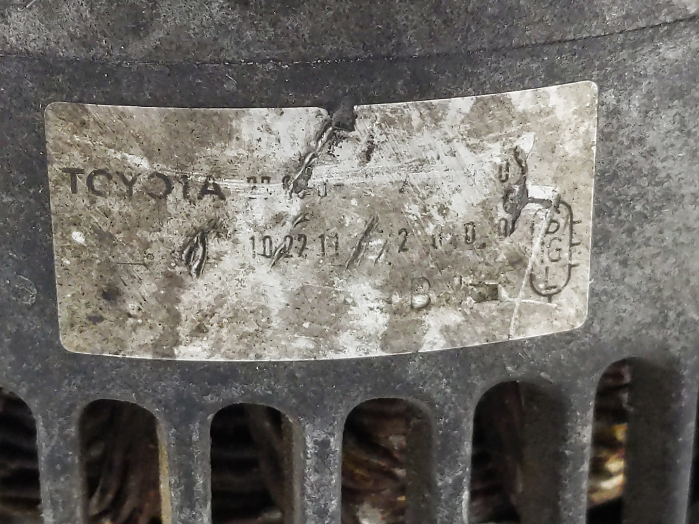 2000-2005 Toyota Celica Alternator Replacement Generator Charging Assembly Engine OEM P/N:27060-22090 Fits OEM Used Auto Par