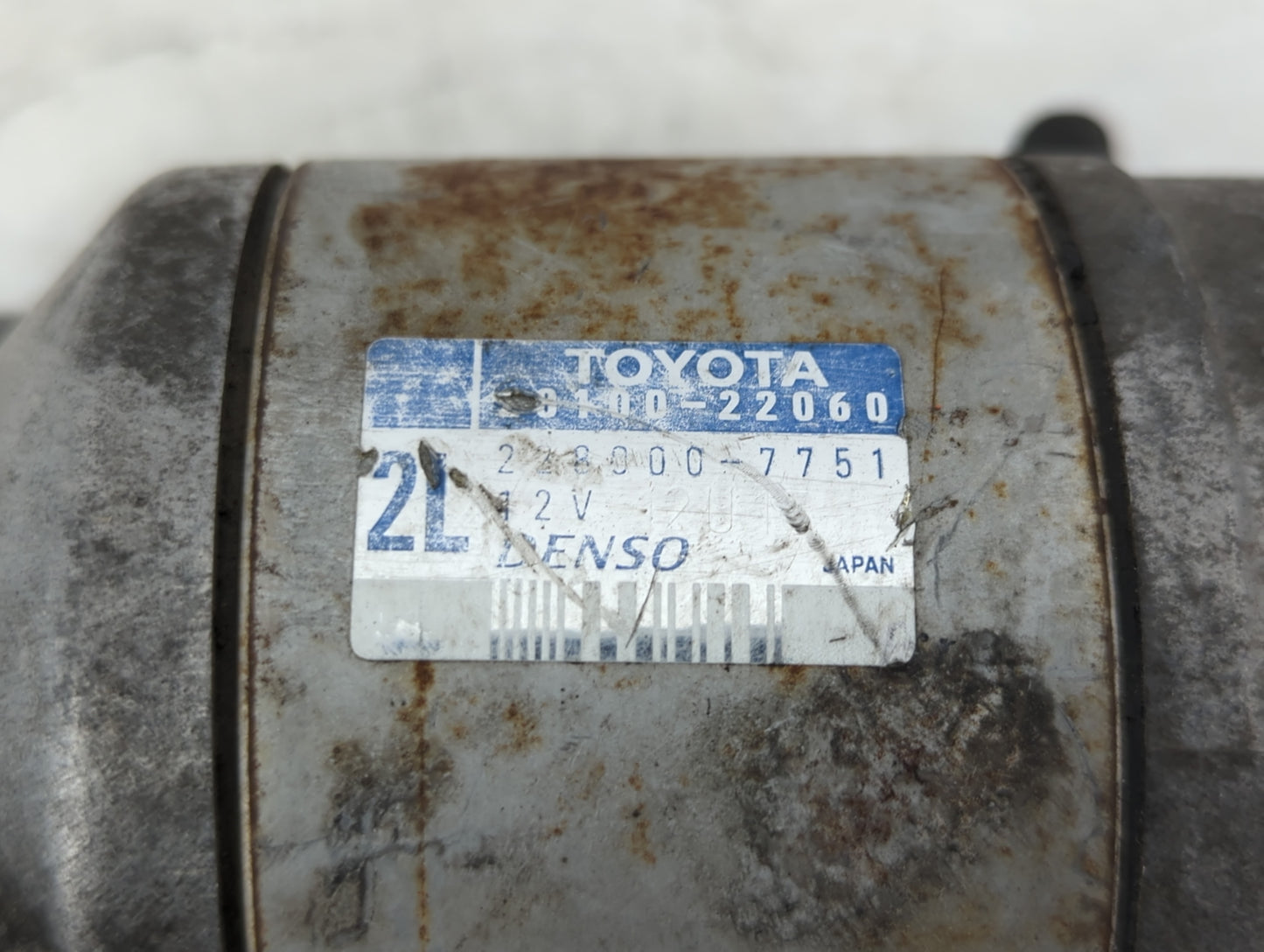 2000-2005 Toyota Celica Car Starter Motor Solenoid OEM P/N:0100-22060 228000-7751 Fits Fits 2000 2001 2002 2003 2004 2005 OE