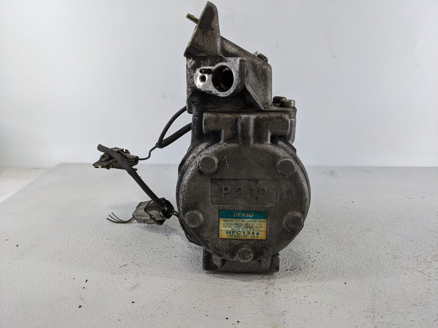 1998-2000 Toyota Sienna Air Conditioning A/c Ac Compressor Oem - Oemusedautoparts1.com