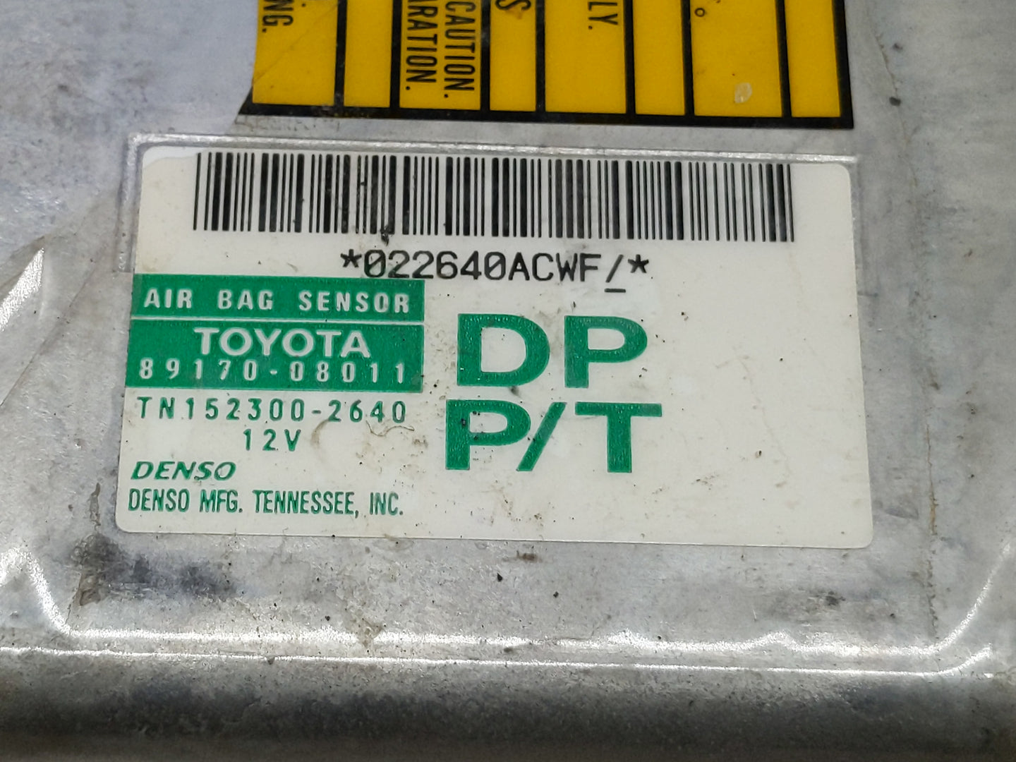 2000 Toyota Sienna PCM Engine Control Computer ECU ECM PCU OEM P/N:TN152300-2640 89170-08011 Fits OEM Used Auto Parts - Oemu
