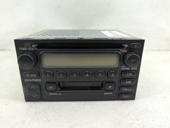 compare product 1999-2000 Toyota Sienna Radio AM FM Cd Player Receiver Replacement P/N:86120-0C020 Fits Fits 1999 2000 2001 2002 2003 OEM Used Auto Parts