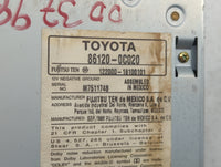 1999-2000 Toyota Sienna Radio AM FM Cd Player Receiver Replacement P/N:86120-0C020 Fits Fits 1999 2000 2001 2002 2003 OEM Us