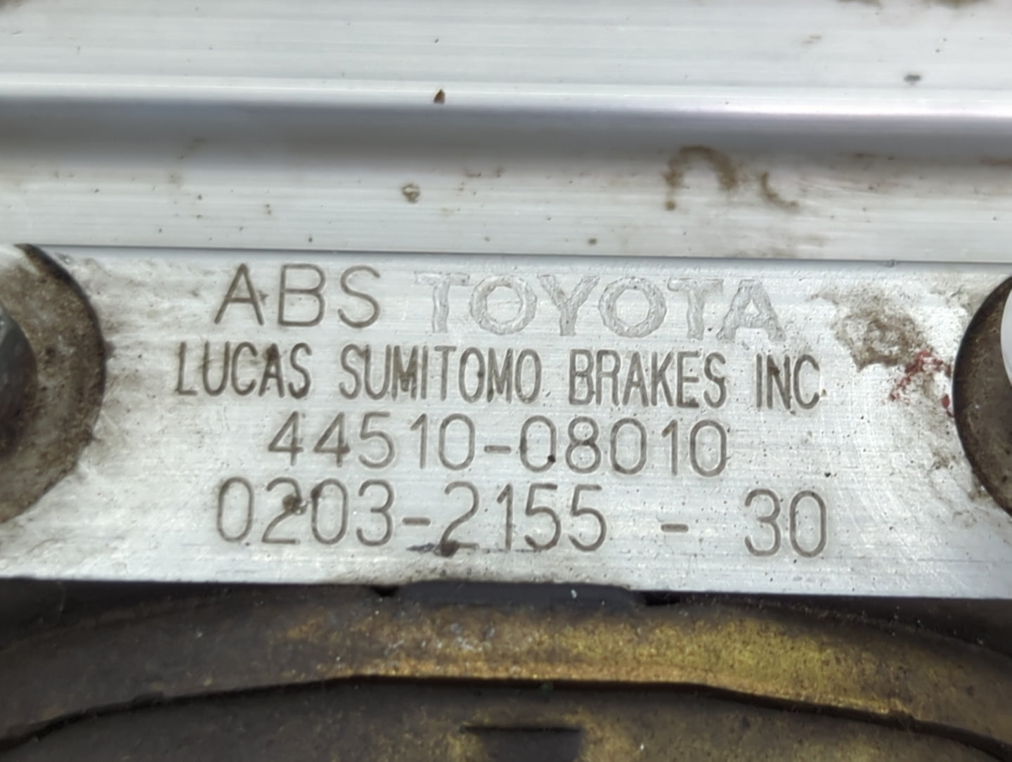 1998-2001 Toyota Sienna ABS Pump Control Module Replacement P/N:44510 08010 Fits Fits 1998 1999 2000 2001 OEM Used Auto Part