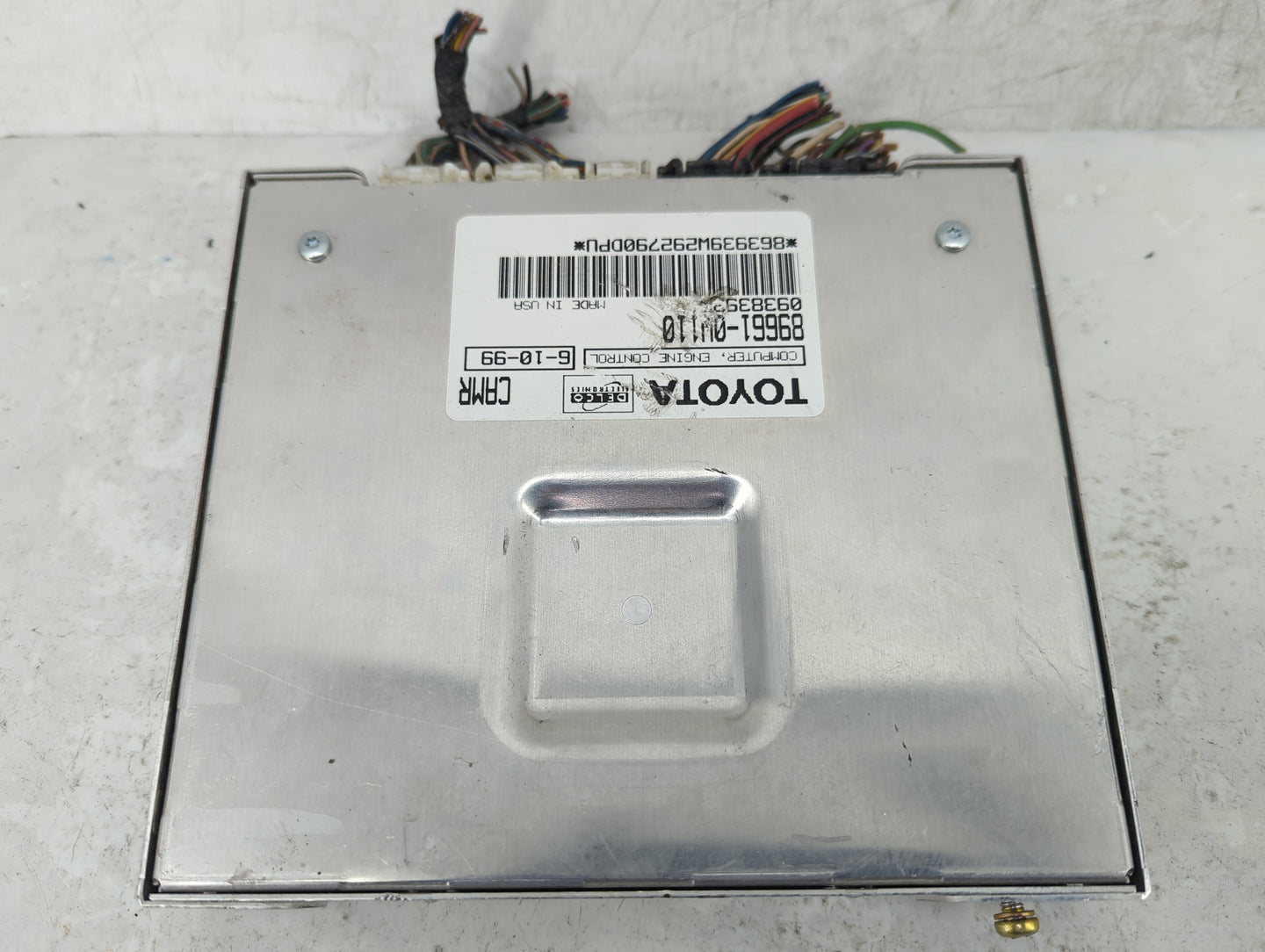 2000 Toyota Solara PCM Engine Control Computer ECU ECM PCU OEM P/N:89661-0W110 Fits OEM Used Auto Parts - Oemusedautoparts1.
