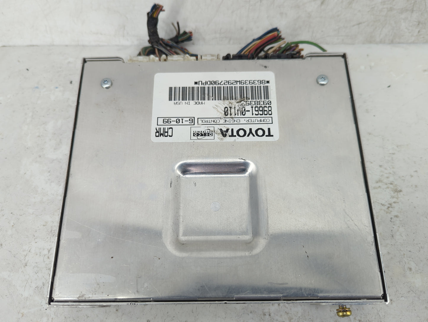 2000 Toyota Solara PCM Engine Control Computer ECU ECM PCU OEM P/N:89661-0W110 Fits OEM Used Auto Parts - Oemusedautoparts1.