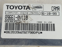 2000 Toyota Solara PCM Engine Control Computer ECU ECM PCU OEM P/N:89661-0W110 Fits OEM Used Auto Parts - Oemusedautoparts1.