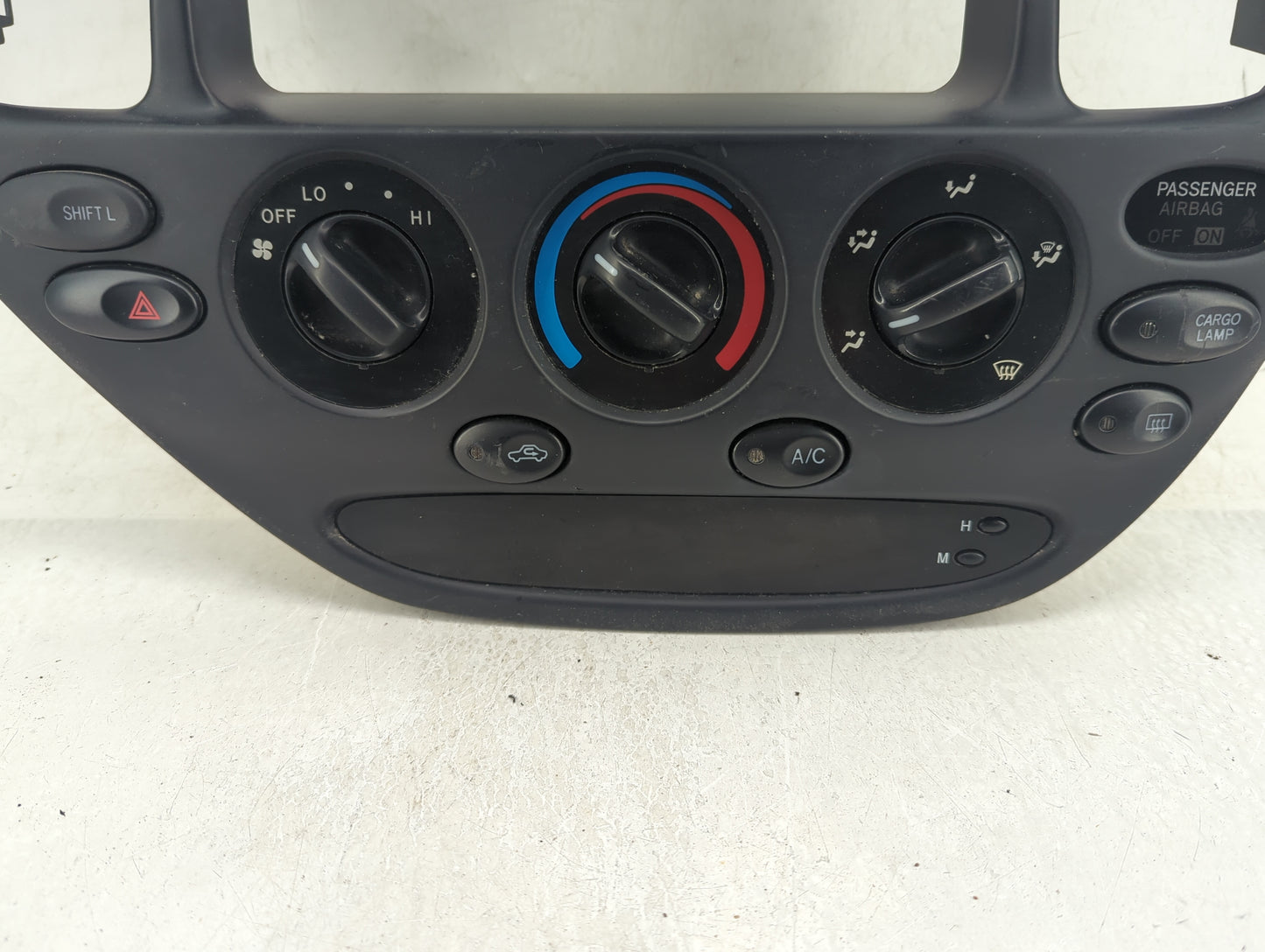 2000-2002 Toyota Tundra Climate Control Module Temperature AC/Heater Replacement Fits Fits 2000 2001 2002 OEM Used Auto Part