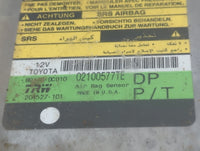 2000-2000 Toyota Tundra Safety Restraint Srs Airbag Control Module - Oemusedautoparts1.com