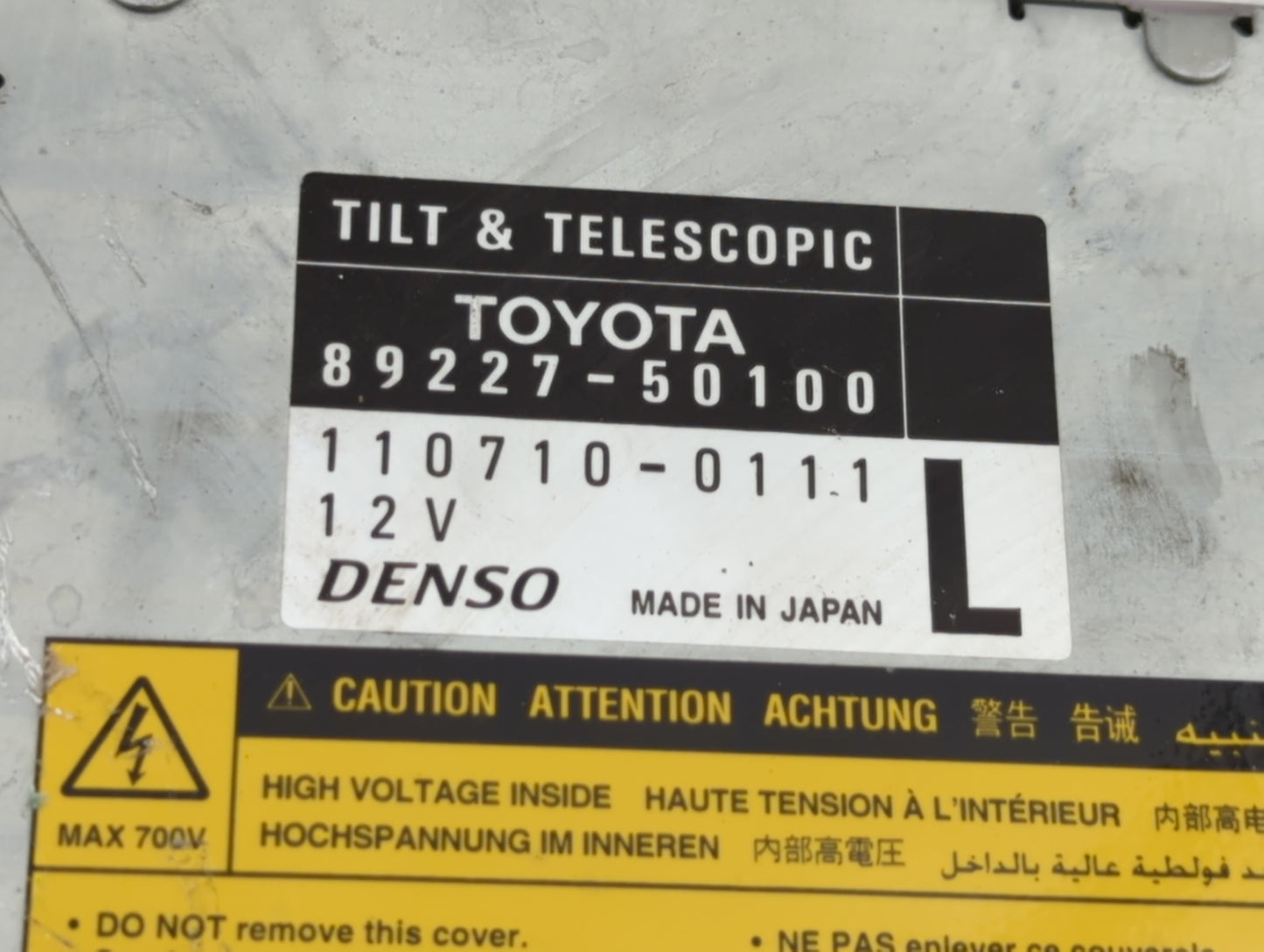 2000 Toyota Tundra PCM Engine Control Computer ECU ECM PCU OEM P/N:89227-50100 89661-0C131-84 Fits OEM Used Auto Parts - Oem