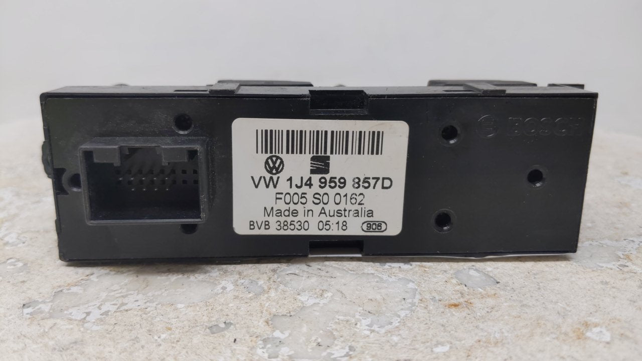 2000 Volkswagen Golf Master Power Window Switch Replacement Driver Side Left Fits OEM Used Auto Parts - Oemusedautoparts1.co