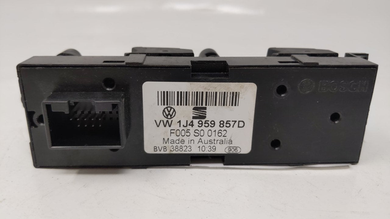 2006-2014 Volkswagen Golf Master Power Window Switch Replacement Driver Side Left P/N:1J4 959 857D Fits OEM Used Auto Parts 