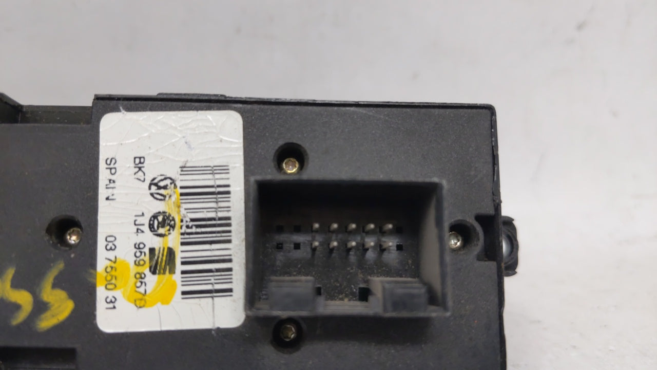 2000 Volkswagen Golf Master Power Window Switch Replacement Driver Side Left Fits OEM Used Auto Parts - Oemusedautoparts1.co