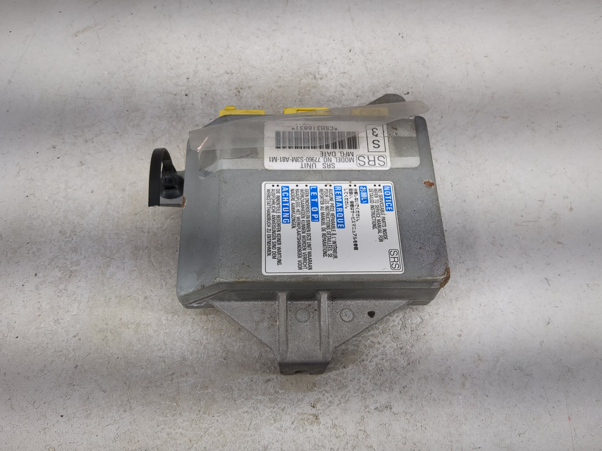2001-2002 Acura Cl Safety Restraint Srs Airbag Control Module - Oemusedautoparts1.com