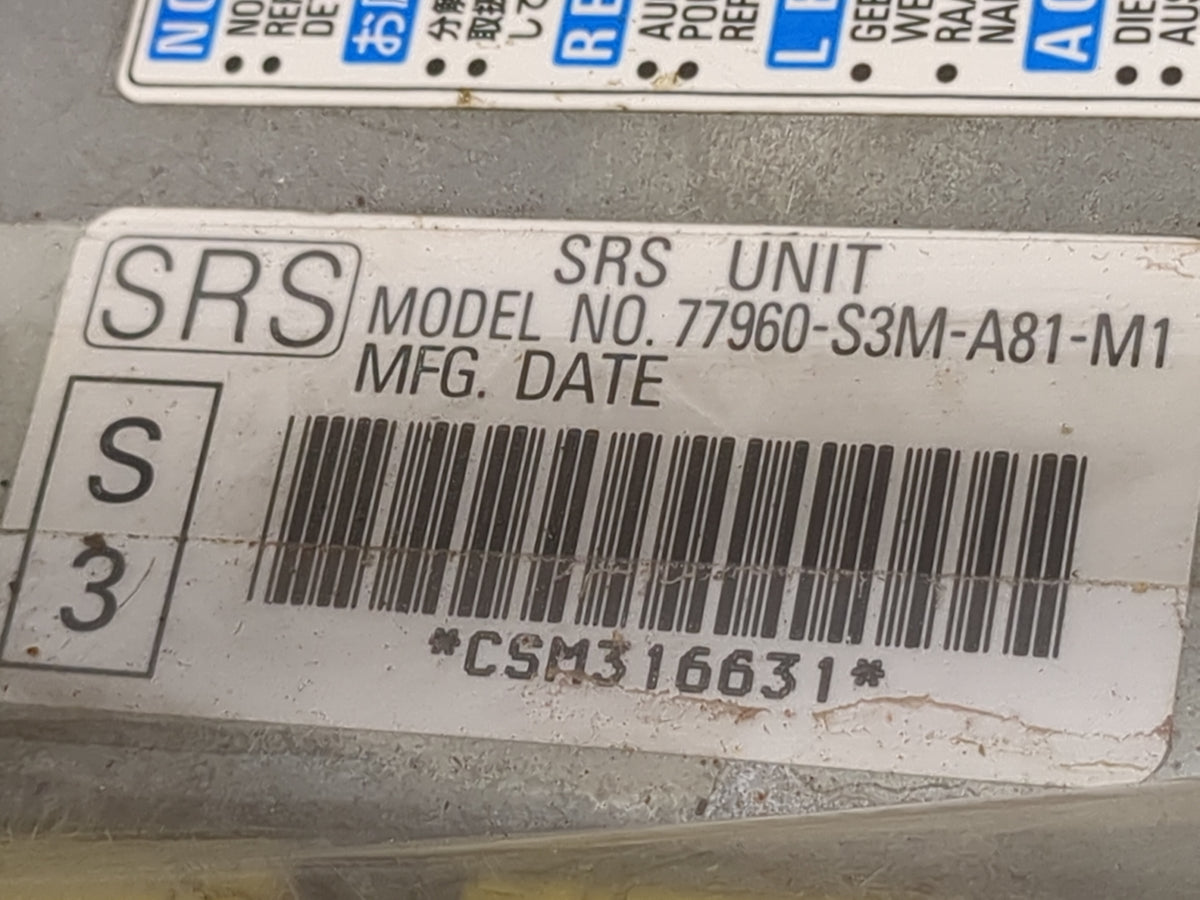 2001-2002 Acura Cl Safety Restraint Srs Airbag Control Module - Oemusedautoparts1.com
