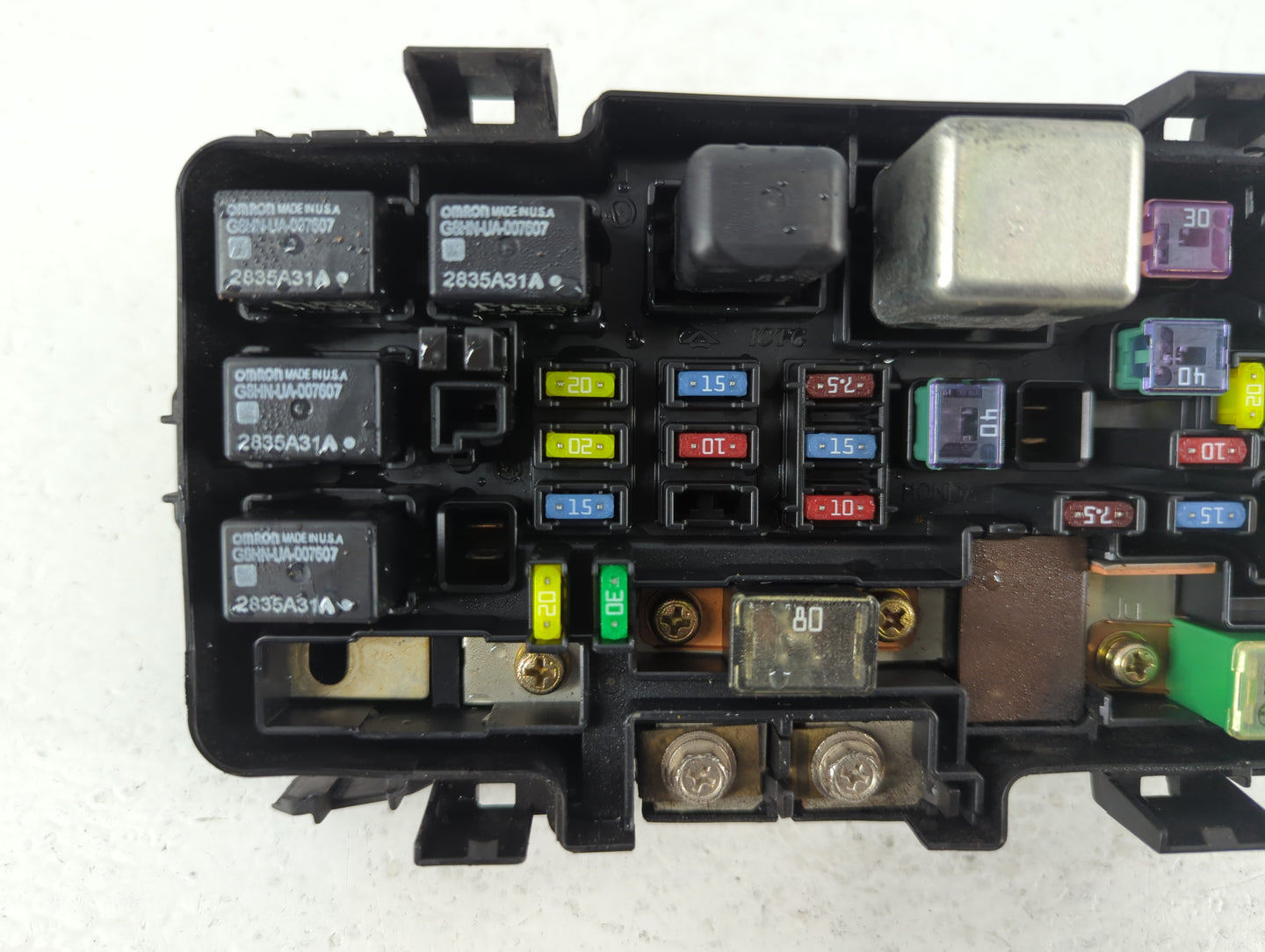 1998-2001 Acura Integra Fusebox Fuse Box Panel Relay Module P/N:S5A-A12 Fits Fits 1998 1999 2000 2001 OEM Used Auto Parts - 
