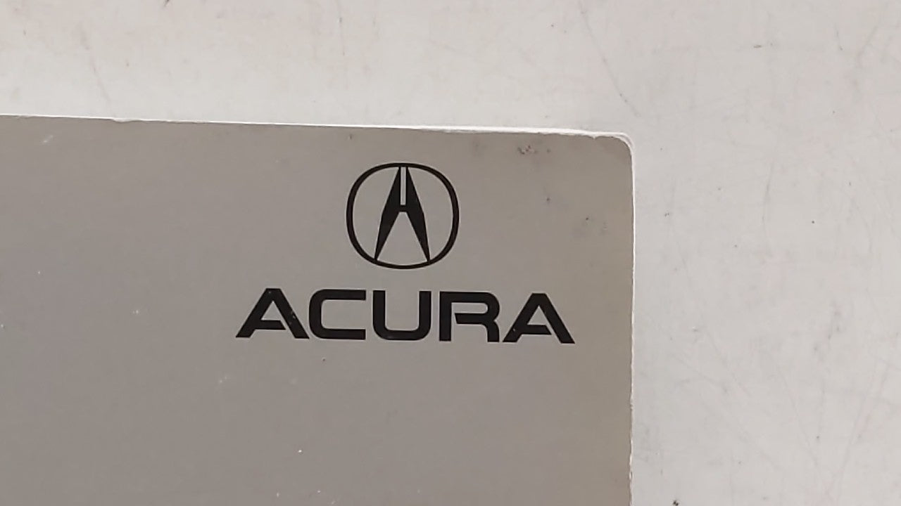 2001 Acura Mdx Owners Manual Book Guide OEM Used Auto Parts - Oemusedautoparts1.com
