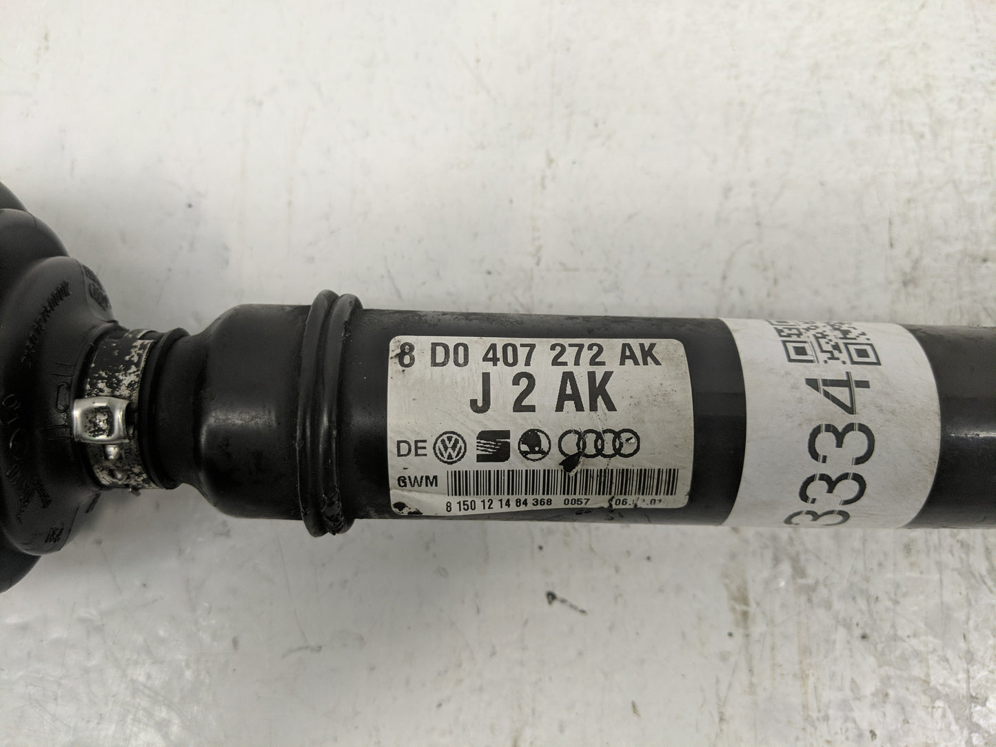 1997-2002 Audi A4 Axle Shaft Front Driver Cv C/v - Oemusedautoparts1.com