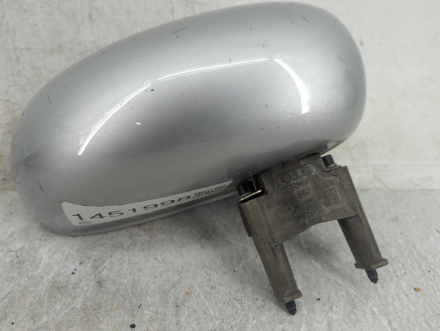 2000-2004 Audi Tt Passenger Side View Mirror - Right Door Mirror OEM Used - Oemusedautoparts1.com