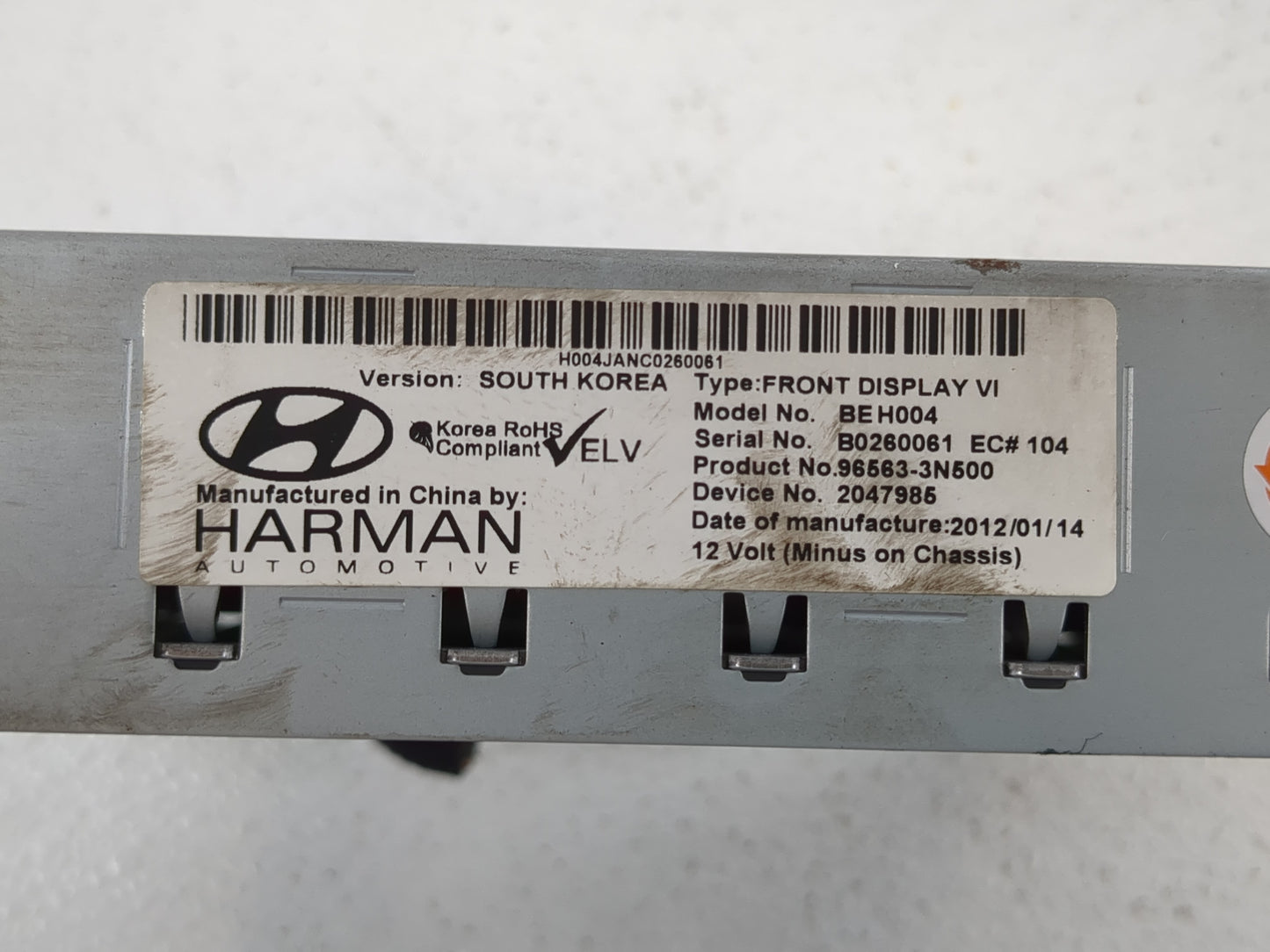 2001 Bmw 325i Radio AM FM Cd Player Receiver Replacement P/N:8 383 331 8383331 Fits Fits 1999 2000 OEM Used Auto Parts - Oem