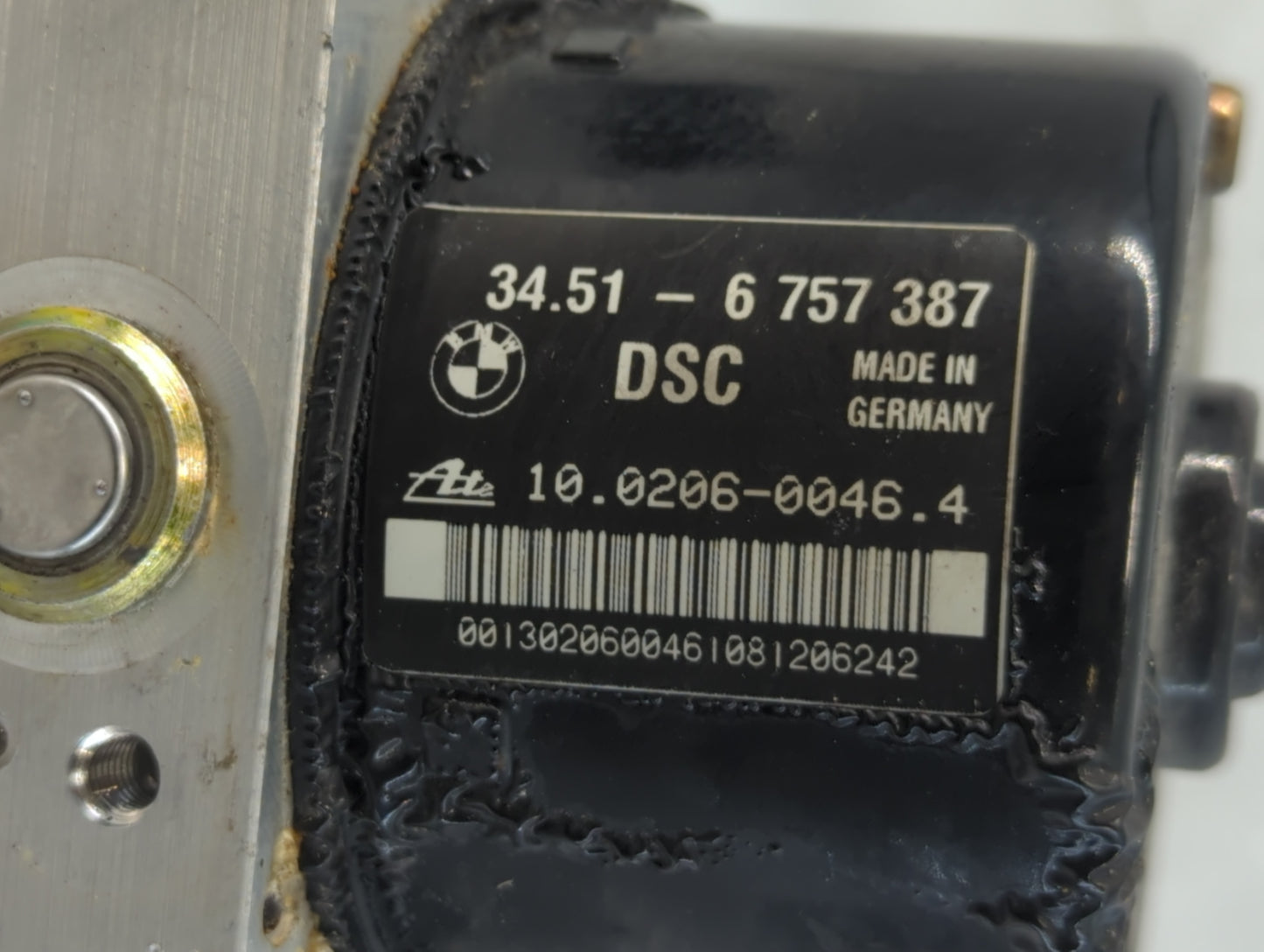 2001 Bmw 325i ABS Pump Control Module Replacement P/N:dsc 34.51-6 757 387, 3451 6757 387 Fits OEM Used Auto Parts - Oemuseda