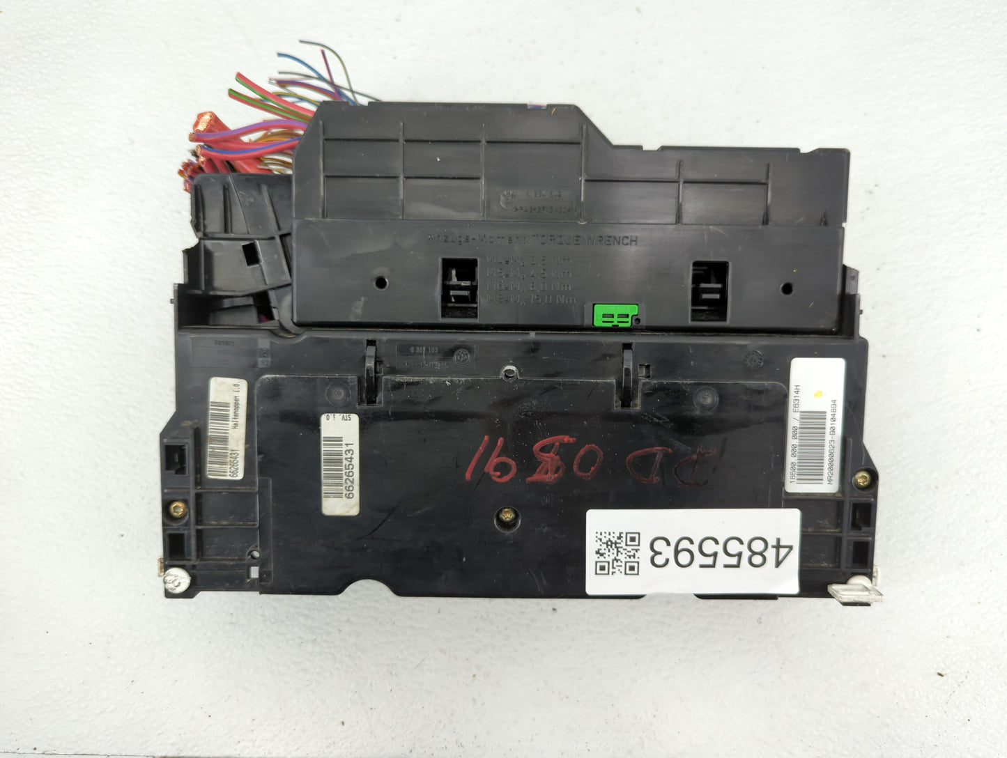 2001 Bmw 330ci Fusebox Fuse Box Panel Relay Module P/N:66265431 8 364 542 Fits OEM Used Auto Parts - Oemusedautoparts1.com