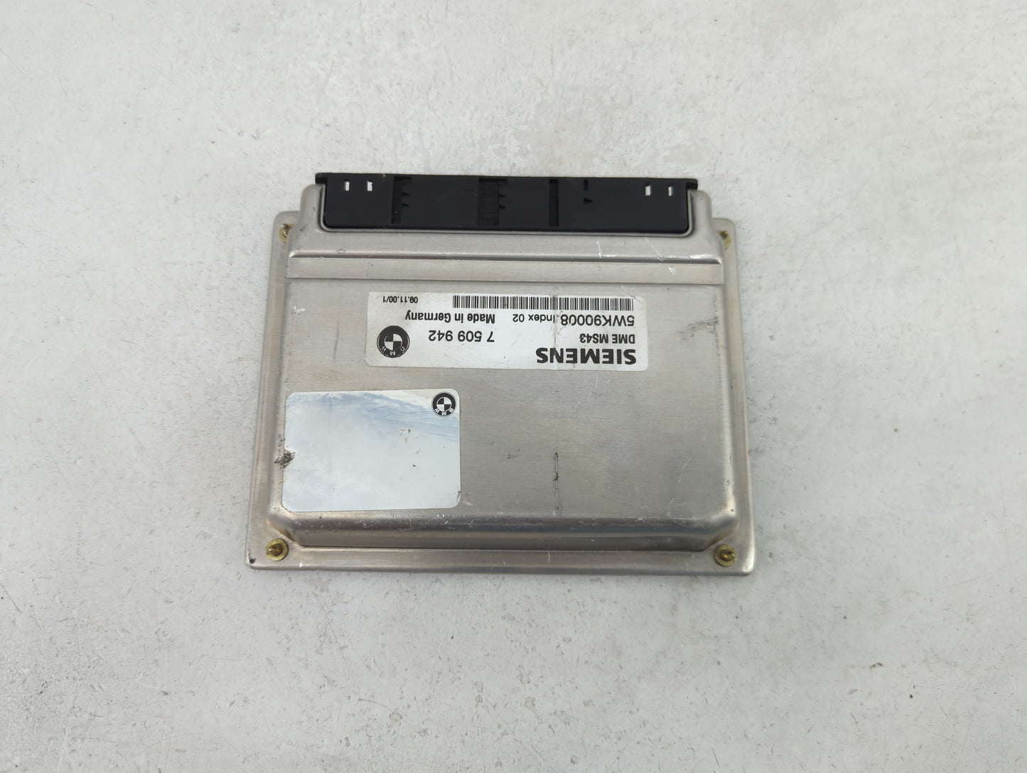 2001-2003 Bmw 330i PCM Engine Control Computer ECU ECM PCU OEM P/N:7 509 942 Fits Fits 2001 2002 2003 OEM Used Auto Parts - 