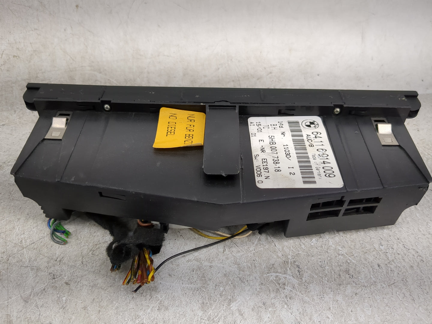 2001-2006 Bmw 330i Climate Control Module Temperature AC/Heater Replacement Fits Fits 1999 2000 2001 2002 2003 2004 2005 200
