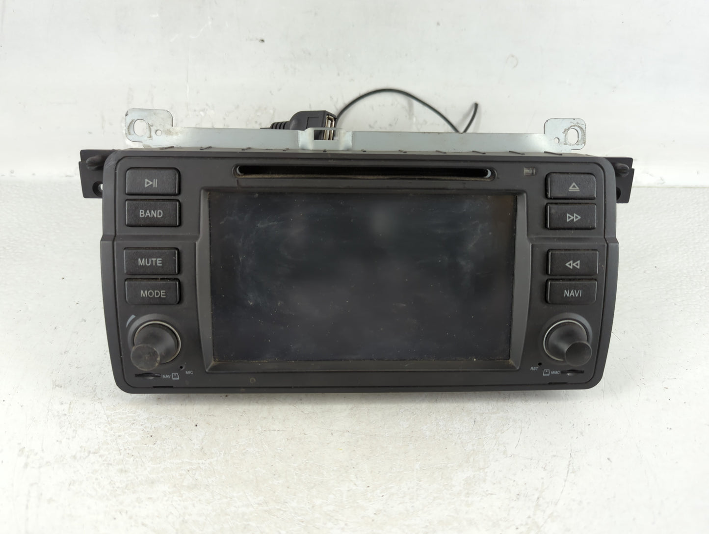 2001 Bmw M3 Radio AM FM Cd Player Receiver Replacement Fits OEM Used Auto Parts - Oemusedautoparts1.com