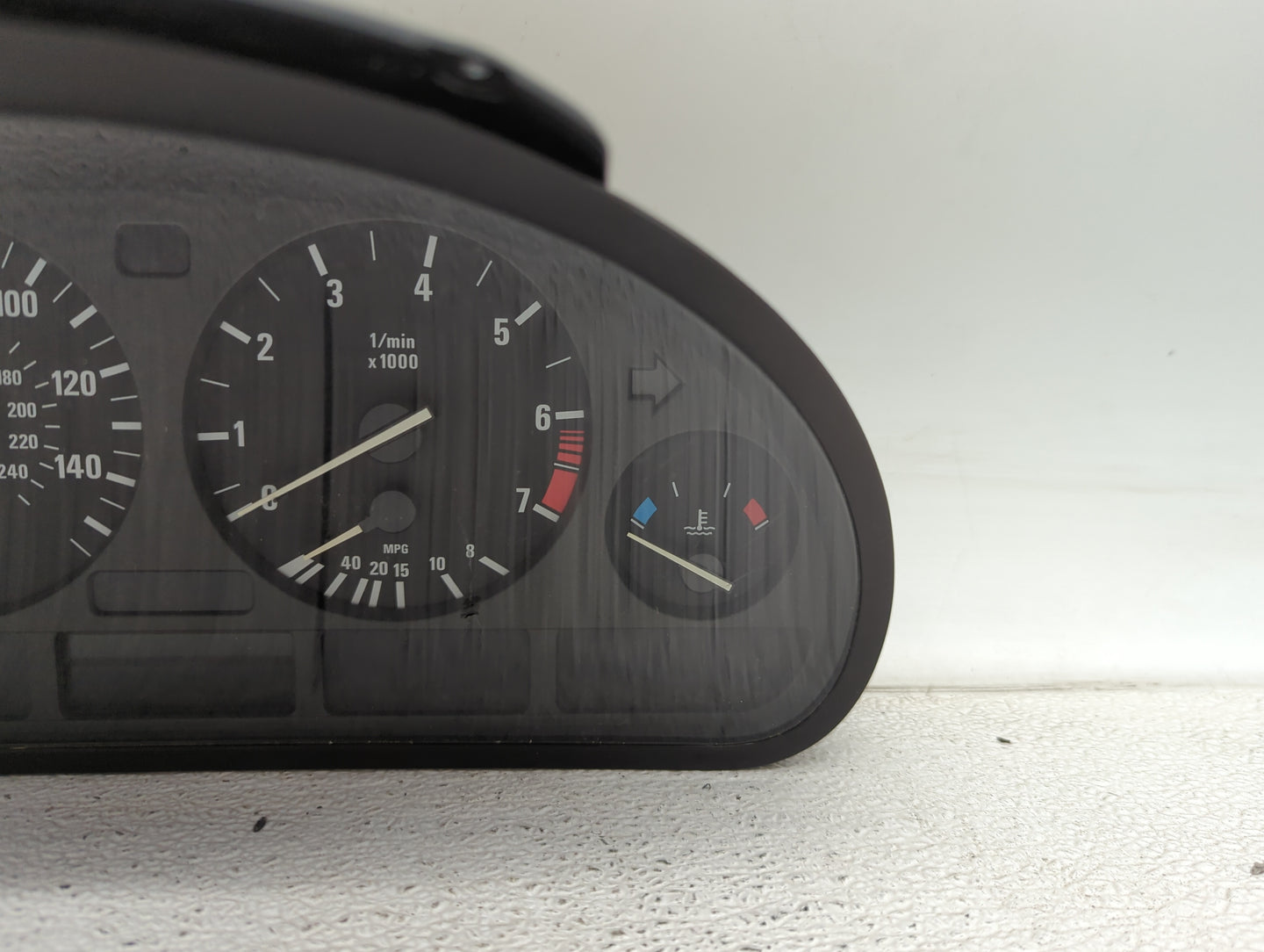 2001 Bmw X5 Instrument Cluster Speedometer Gauges Miles: Fits OEM Used Auto Parts - Oemusedautoparts1.com
