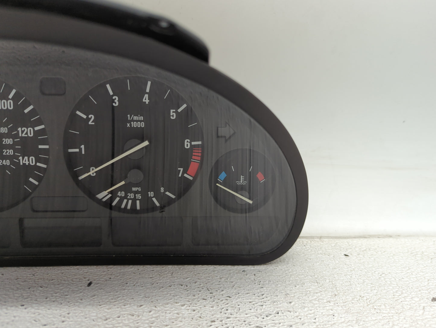 2001 Bmw X5 Instrument Cluster Speedometer Gauges Miles: Fits OEM Used Auto Parts - Oemusedautoparts1.com