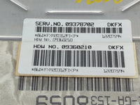 2001-2002 Buick Century PCM Engine Control Computer ECU ECM PCU OEM P/N:09378702 09360210 Fits Fits 2000 2001 2002 2003 OEM 