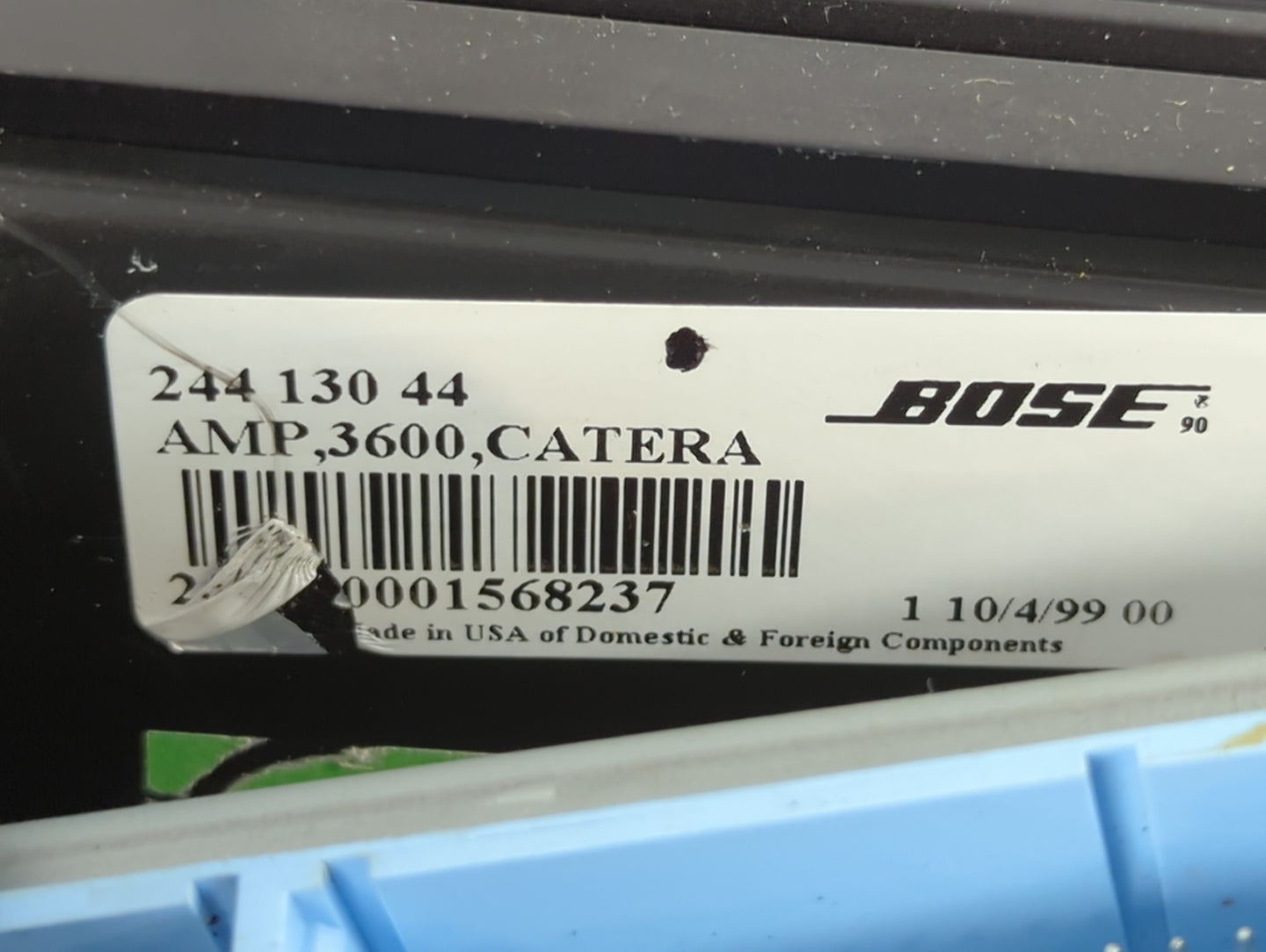 2001 Cadillac Catera Radio Speaker Amplifier 293340790|16209109 - Oemusedautoparts1.com