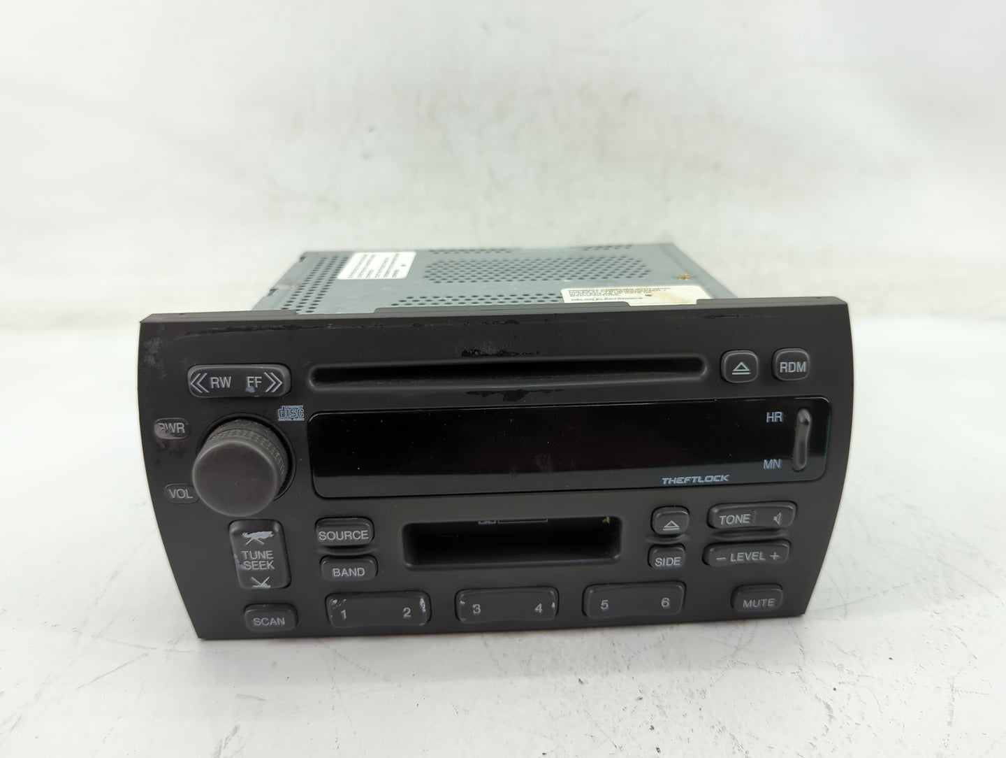 2000-2001 Cadillac Deville Radio AM FM Cd Player Receiver Replacement Fits Fits 2000 2001 OEM Used Auto Parts - Oemusedautop