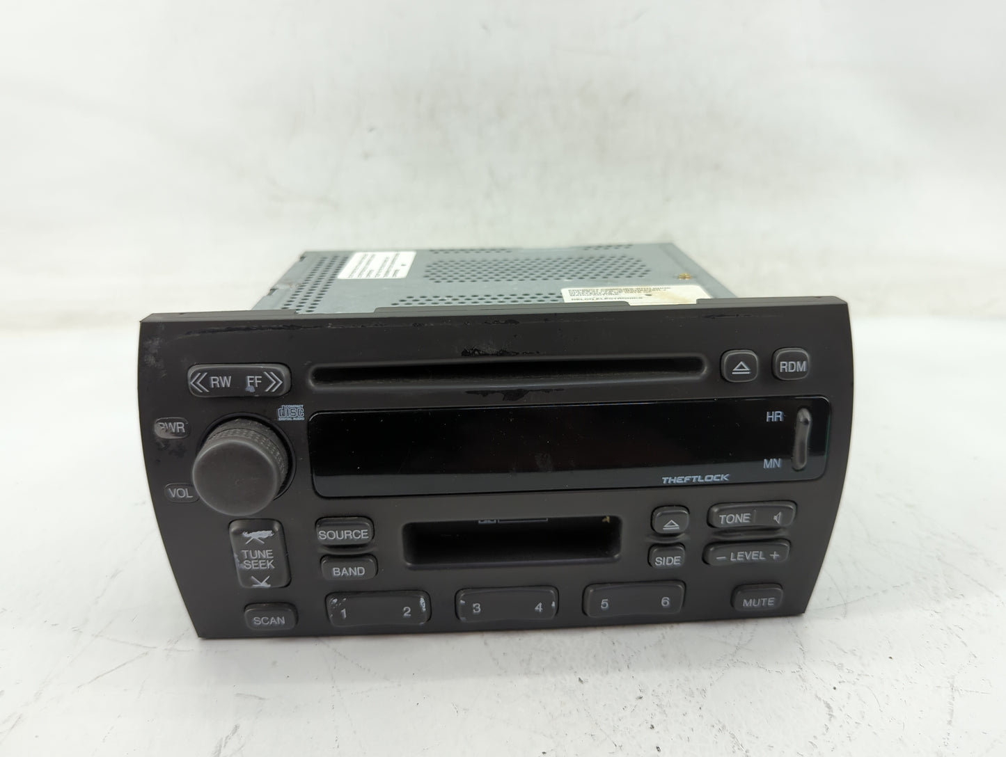 2000-2001 Cadillac Deville Radio AM FM Cd Player Receiver Replacement Fits Fits 2000 2001 OEM Used Auto Parts - Oemusedautop