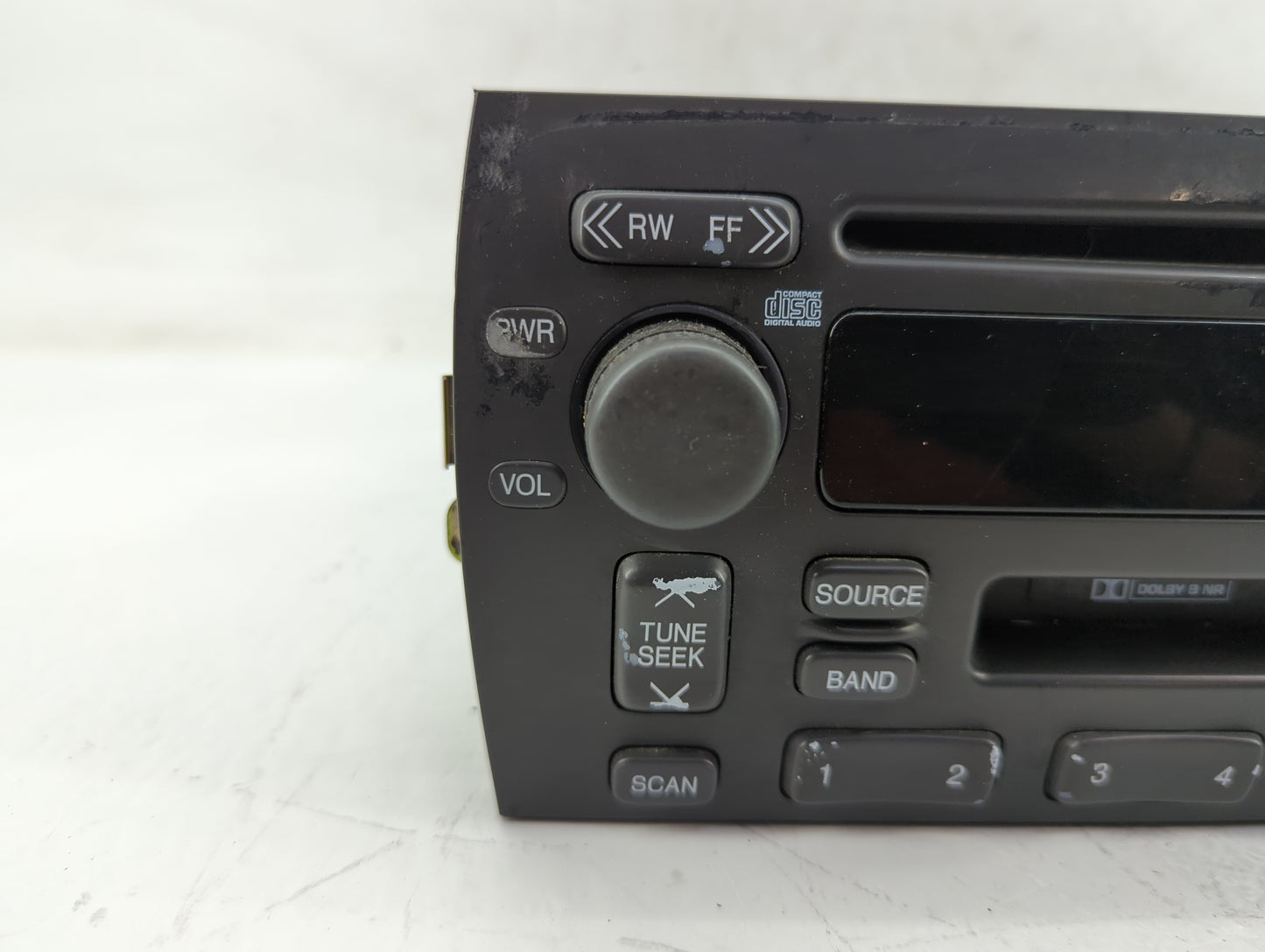 2000-2001 Cadillac Deville Radio AM FM Cd Player Receiver Replacement Fits Fits 2000 2001 OEM Used Auto Parts - Oemusedautop