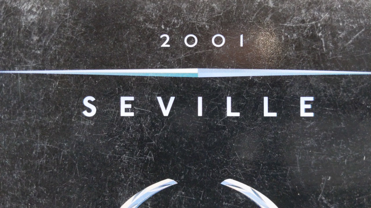 2001 Cadillac Seville Owners Manual Book Guide OEM Used Auto Parts - Oemusedautoparts1.com