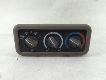 compare product 2001-2007 Chevrolet Express 3500 Climate Control Module Temperature AC/Heater Replacement P/N:09375775 Fits OEM Used Auto Parts