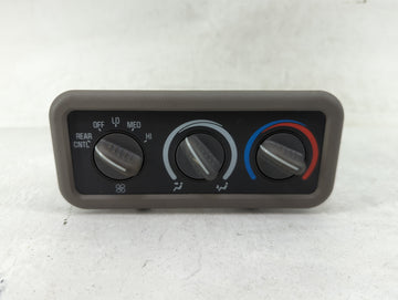2001-2007 Chevrolet Express 3500 Climate Control Module Temperature AC/Heater Replacement P/N:09375775 Fits OEM Used Auto Pa