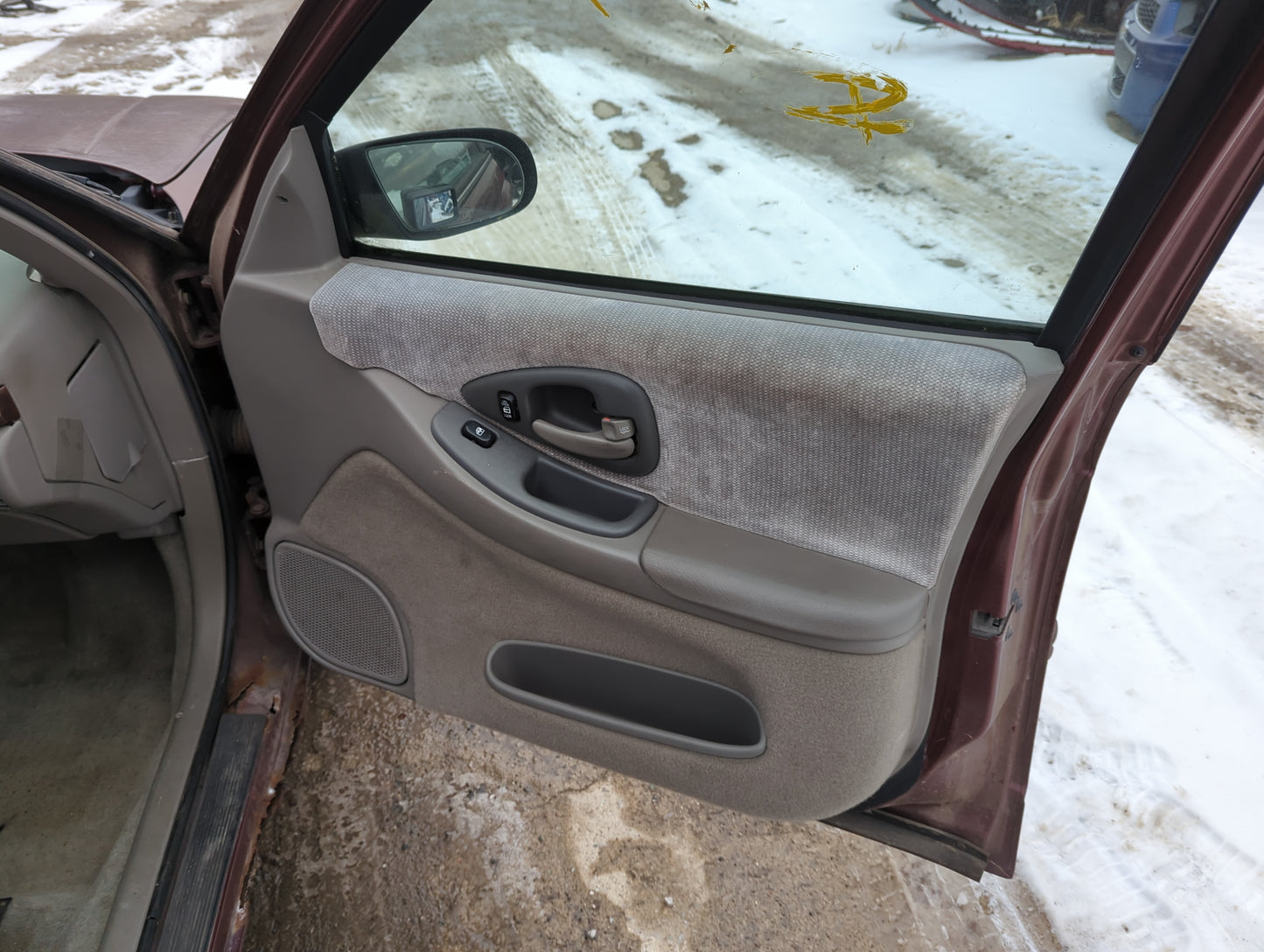 2001 Chevrolet Lumina Car Front Right Passenger Interior Door Panel Trim - Oemusedautoparts1.com