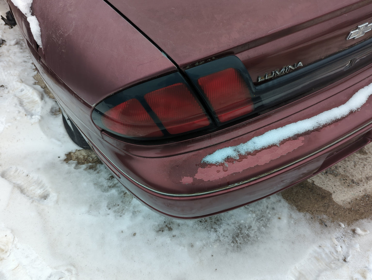Chevrolet Lumina Car Rear Bumper Assembly Oem - Oemusedautoparts1.com
