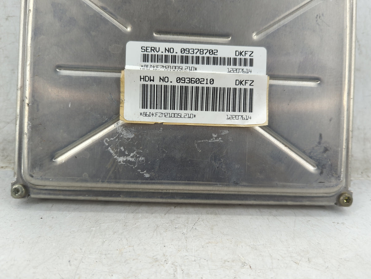 2001-2003 Chevrolet Malibu PCM Engine Control Computer ECU ECM PCU OEM P/N:09378702 09360210 Fits 2000 2001 2002 2003 OEM Us