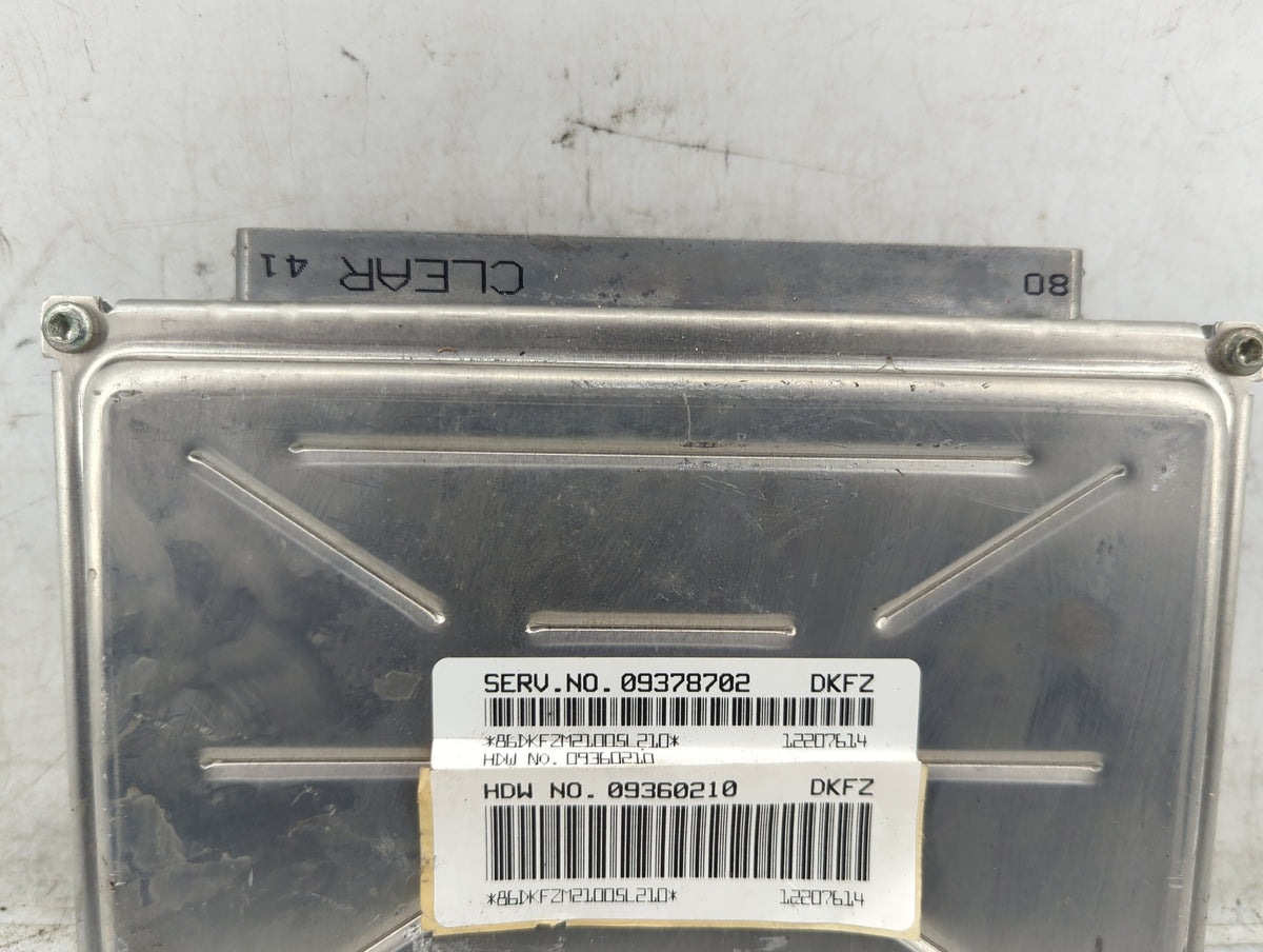2001-2003 Chevrolet Malibu PCM Engine Control Computer ECU ECM PCU OEM P/N:09378702 09360210 Fits 2000 2001 2002 2003 OEM Us