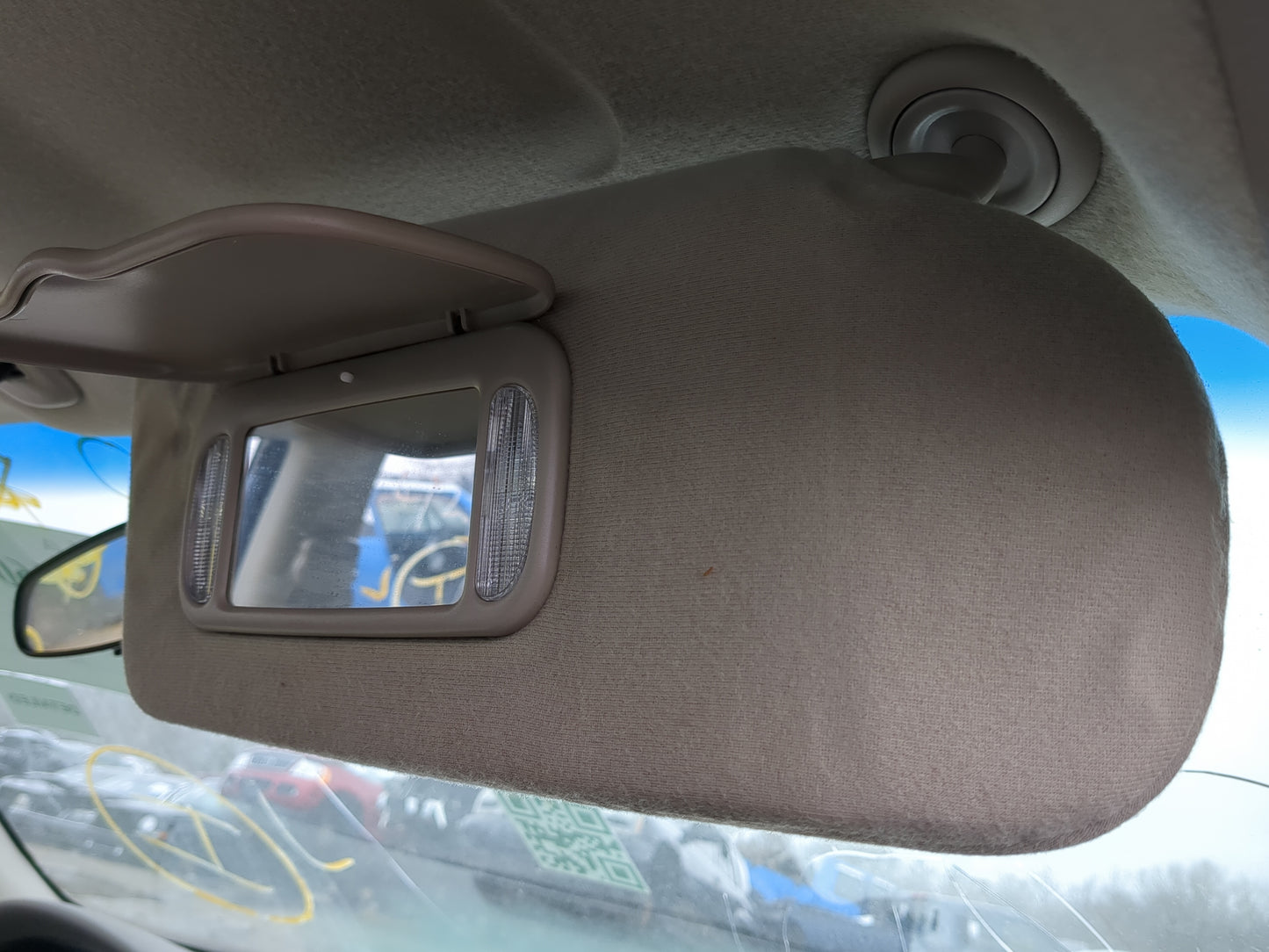 2000-2005 Chevrolet Malibu Sun Visor Shade Replacement Passenger Right Mirror Fits Fits 2000 2001 2002 2003 2004 2005 OEM Us